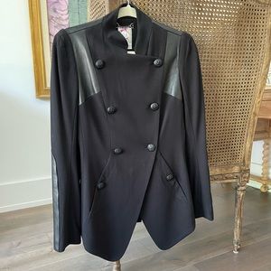 Wool and Leather Jacket